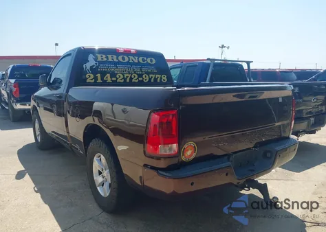 2014 Ram 1500 Tradesman из США, поврежденный, VIN 3C6JR6AGXEG101355